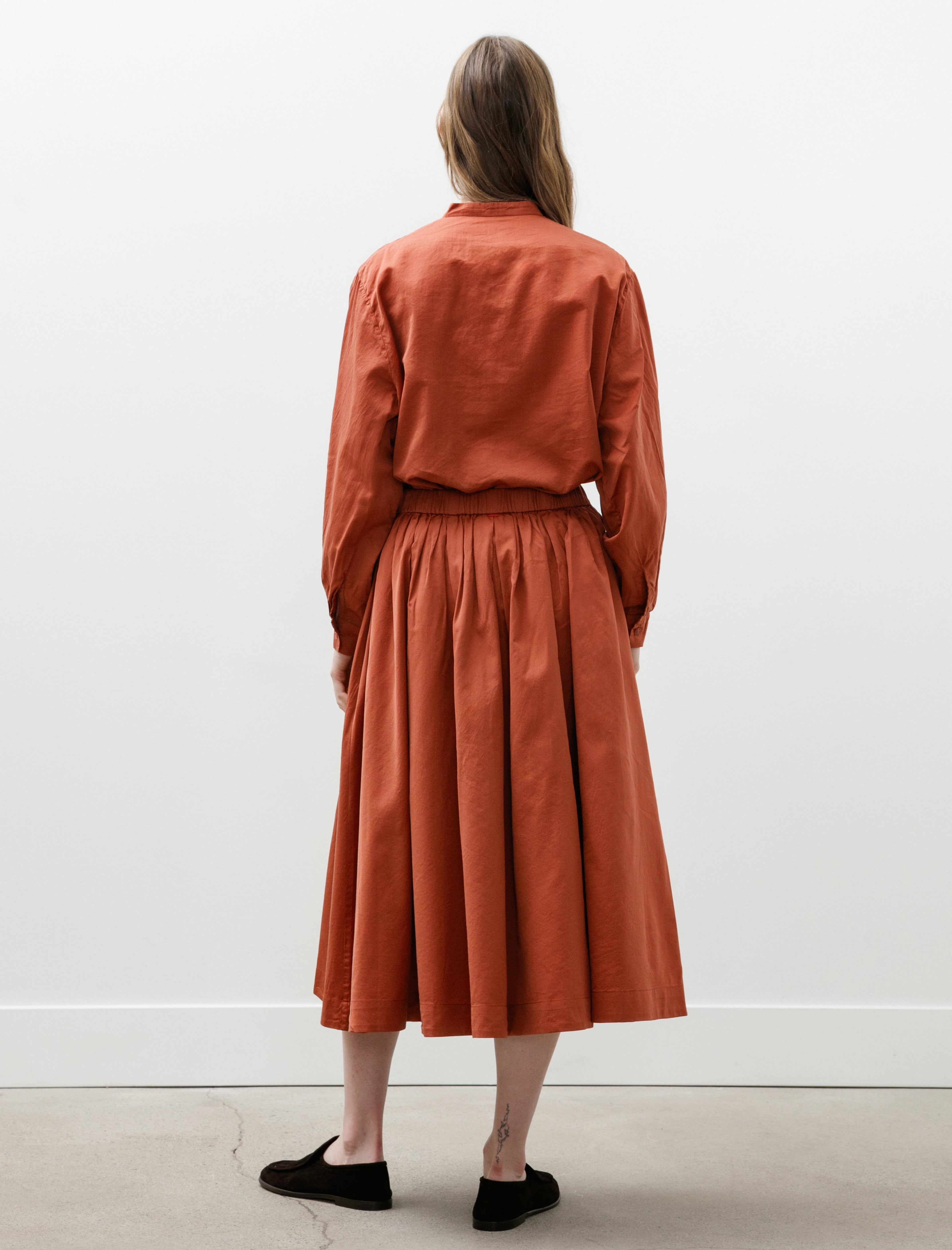 Casey Casey BB Pleat Skirt Brick