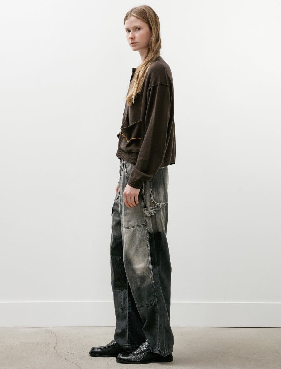Patch Pocket Denim Grey - Image 3