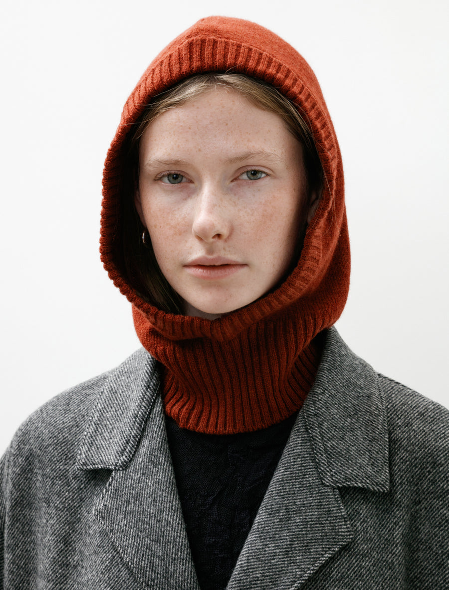 MHL Felted Hood Lambswool Sienna - Image 1