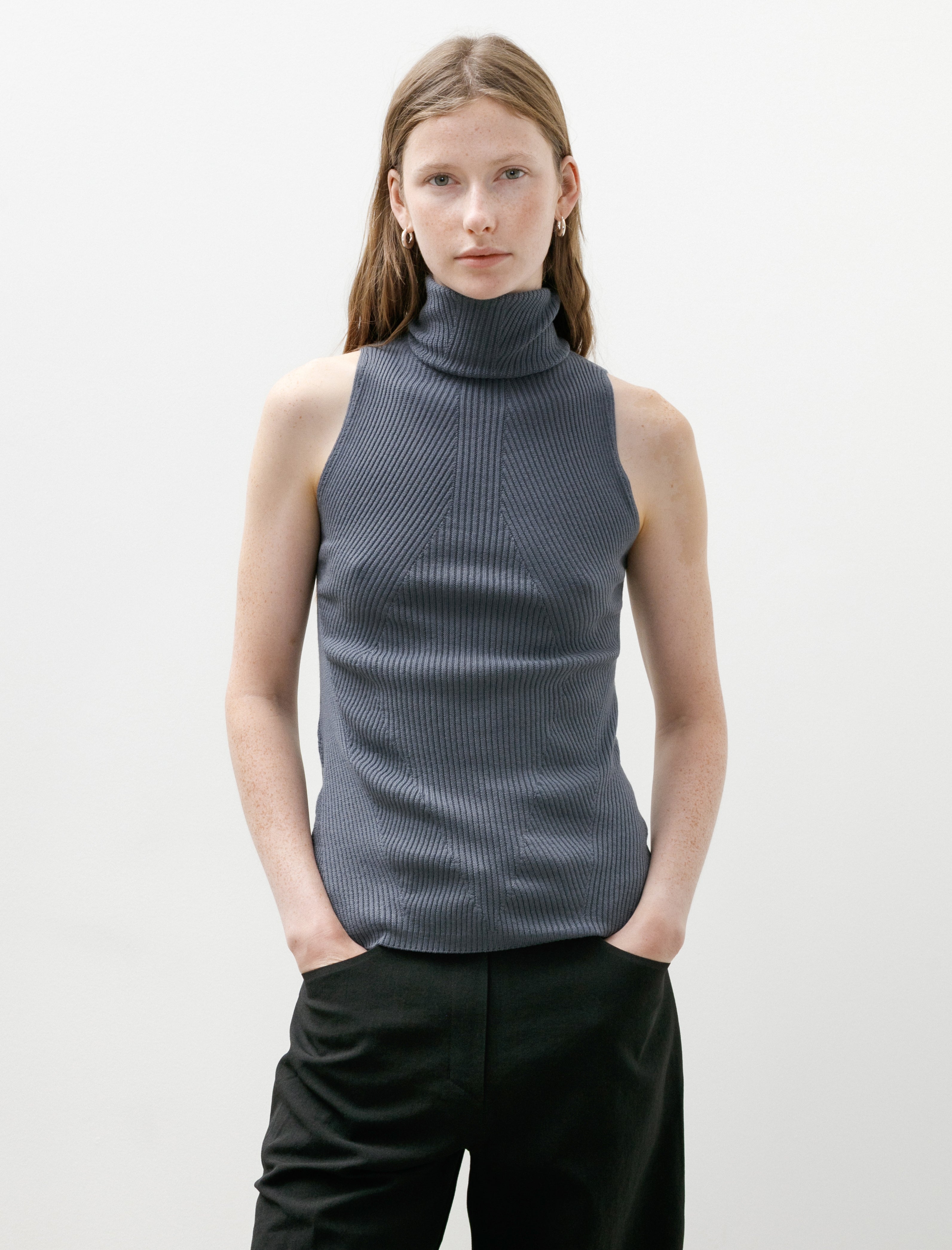 Veilance Conic Sleeveless Knit Neptune