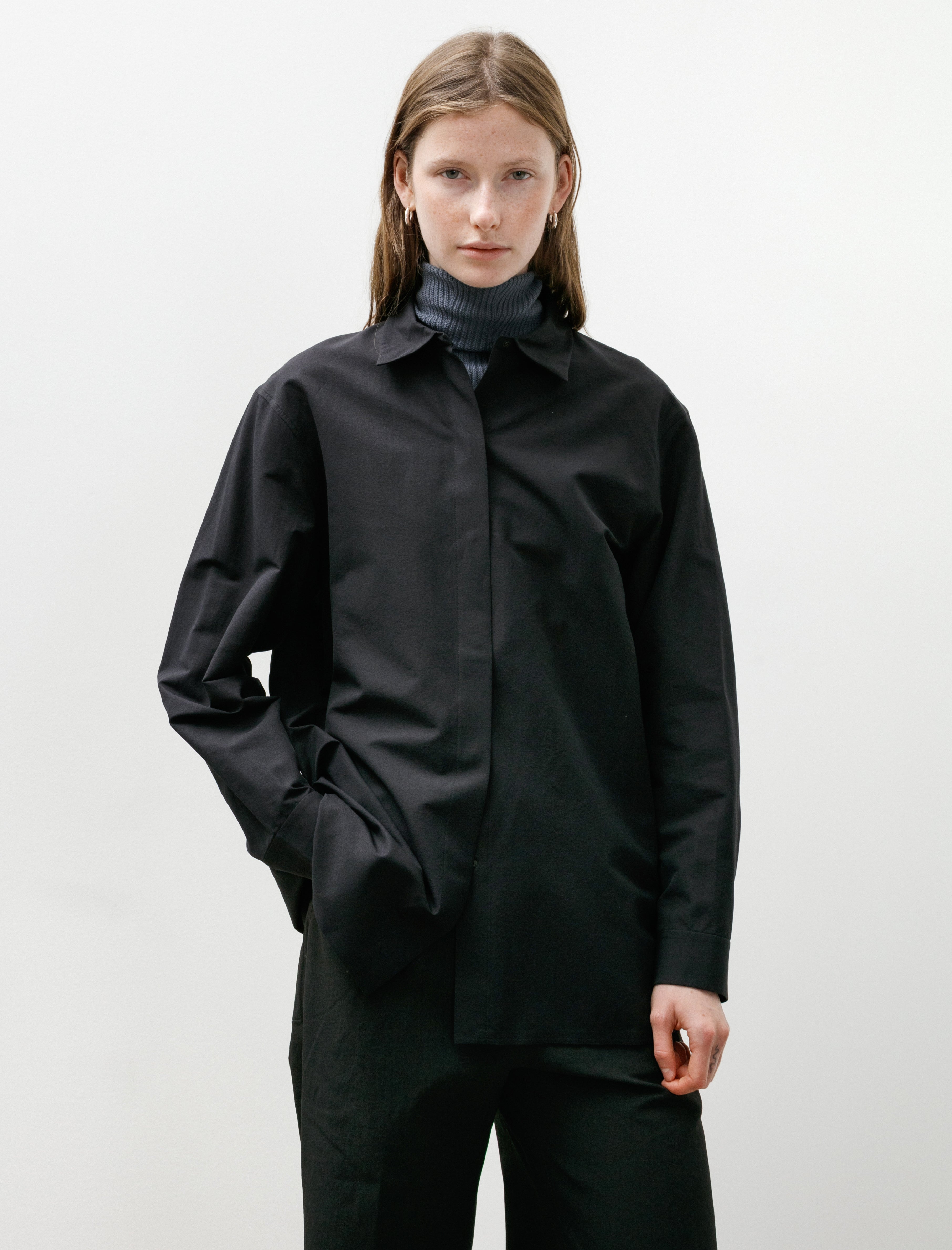 Veilance Pixa Shirt Black