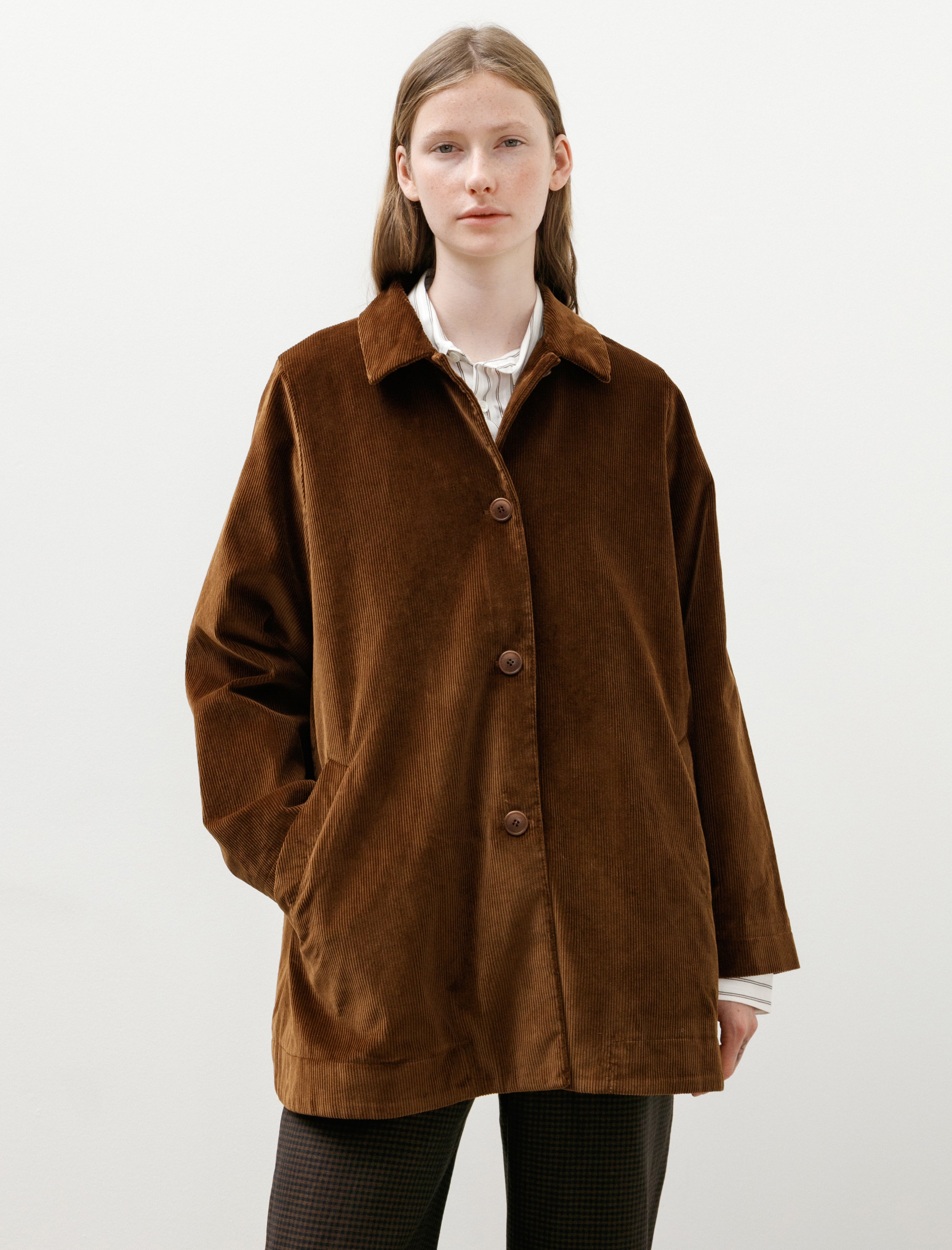 Casey Casey Soleil Jacket H Cord Tan