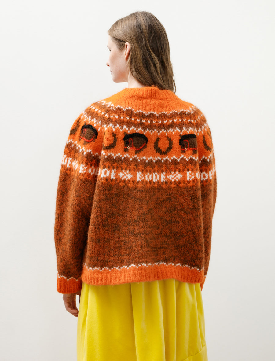 Corral Sweater Orange Multi - Image 2