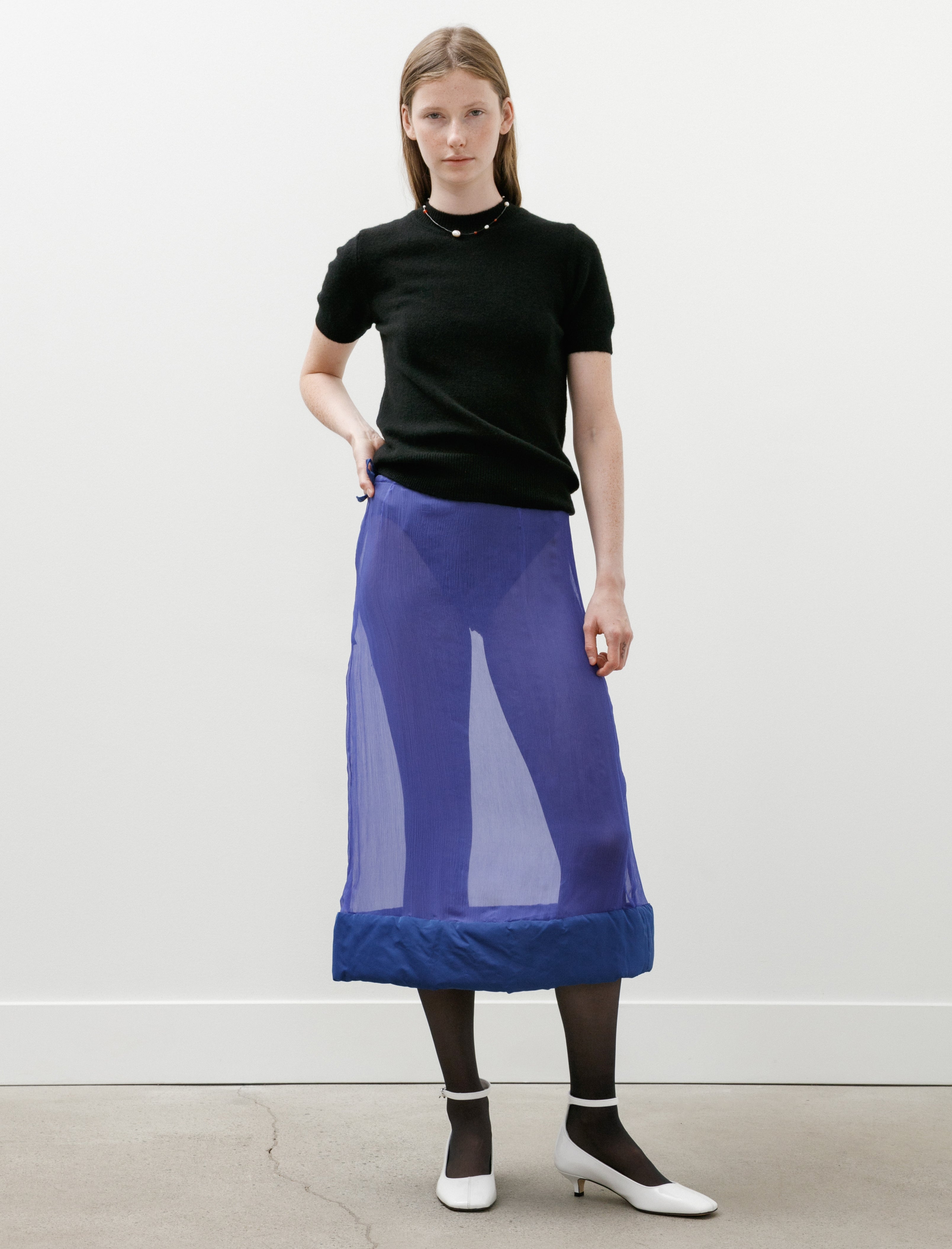 Britt Liberg Sheila Skirt Sheer Cobalt