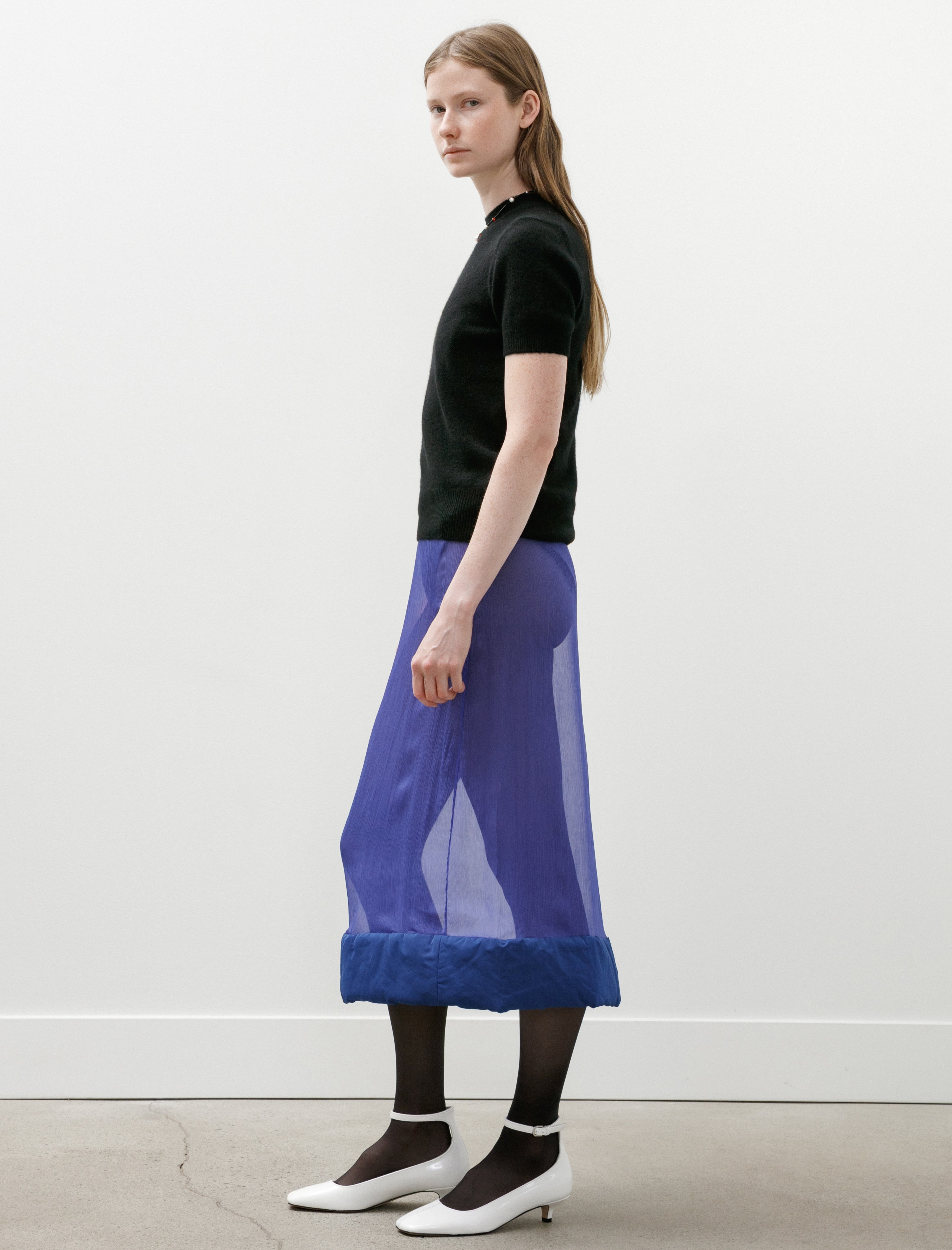Britt Liberg Sheila Skirt Sheer Cobalt