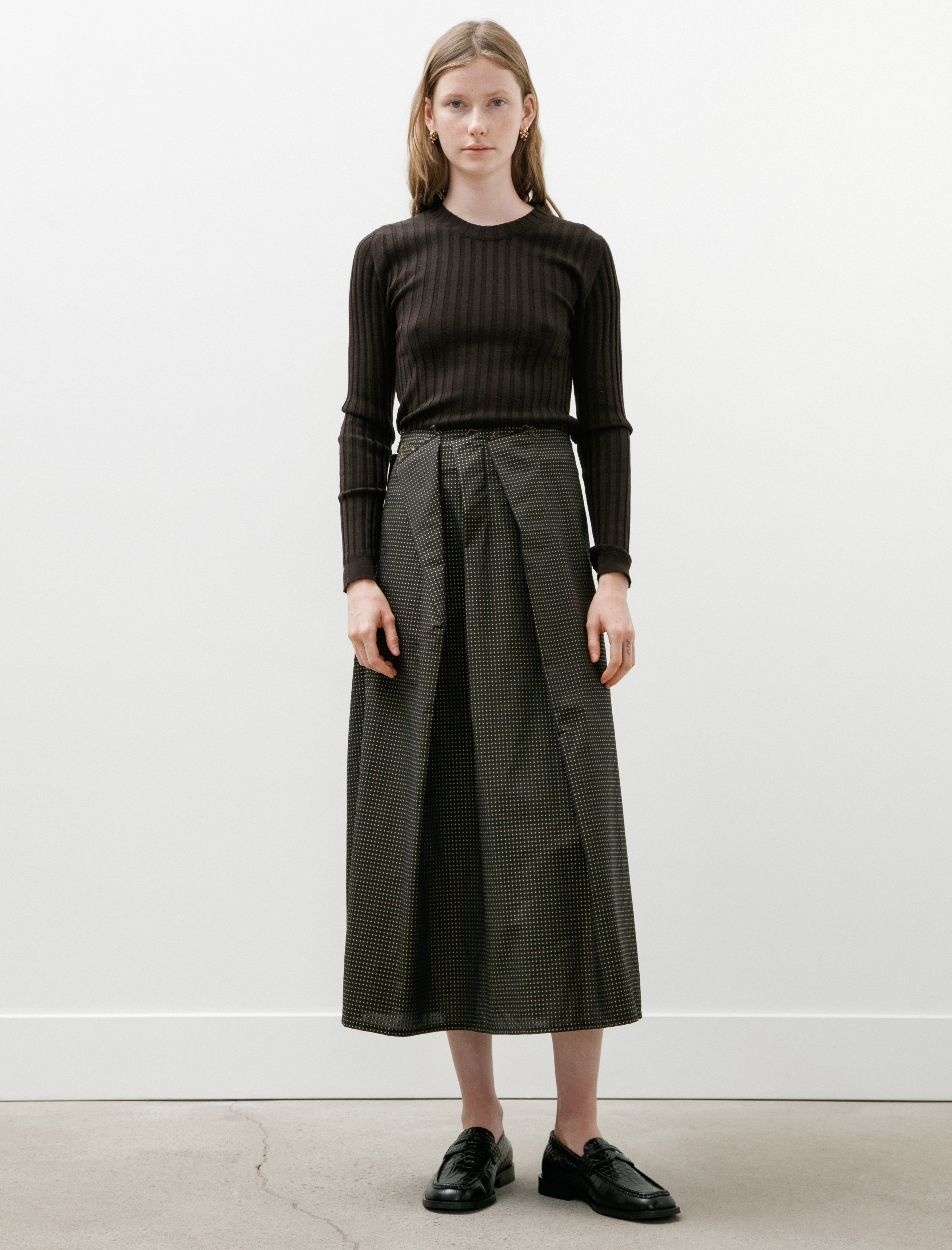Britt Liberg Judith Skirt Cotton Polka Dot