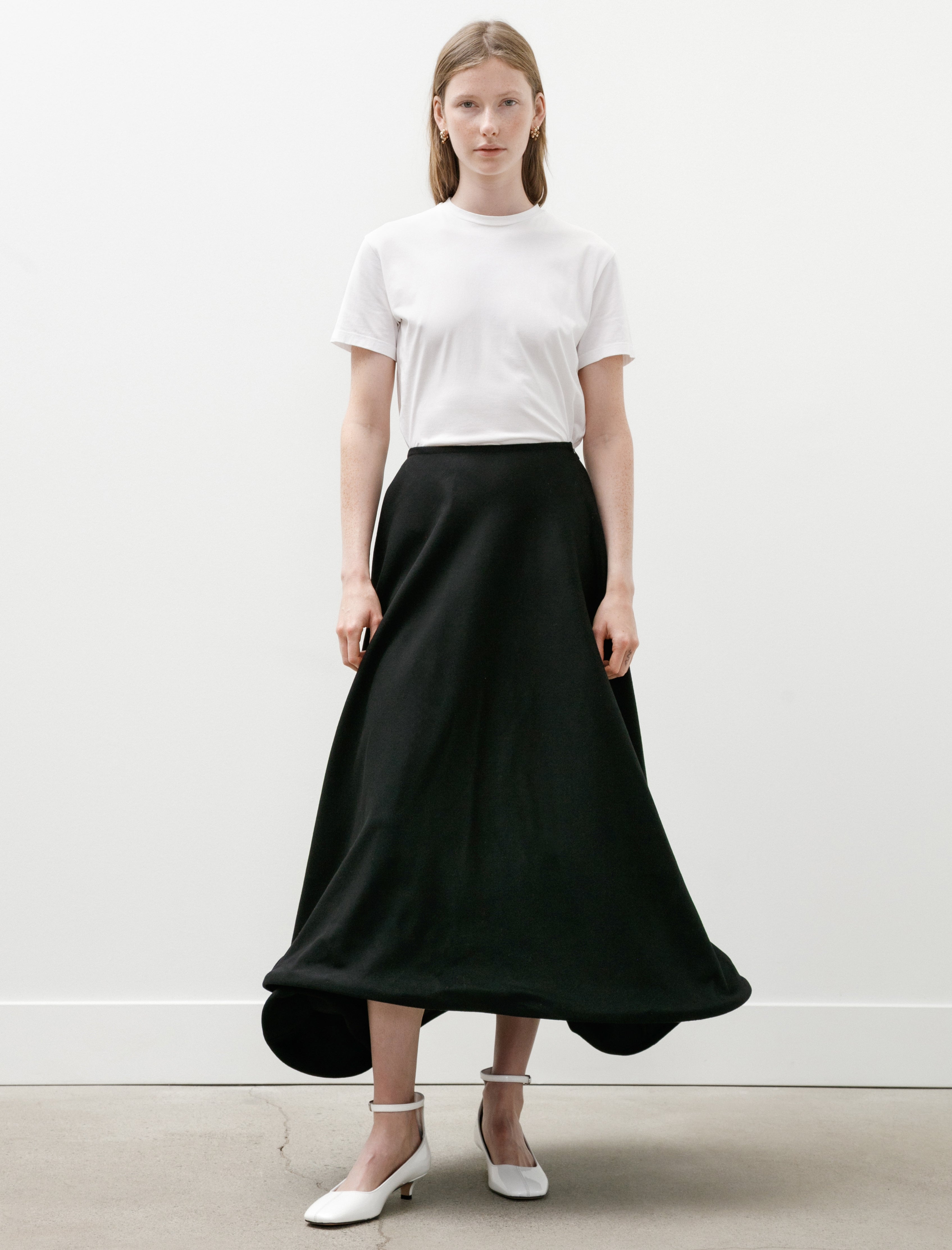 Britt Liberg Barbara Skirt Wool Black