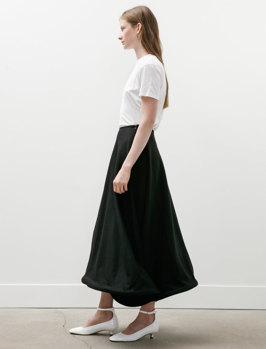 Barbara Skirt Wool Black - Image 3