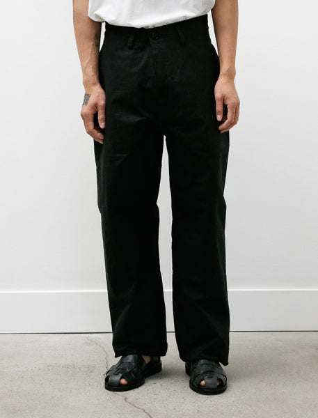 MAN-TLE R0 Pants-4 Wide Pants Black Wax – Neighbour