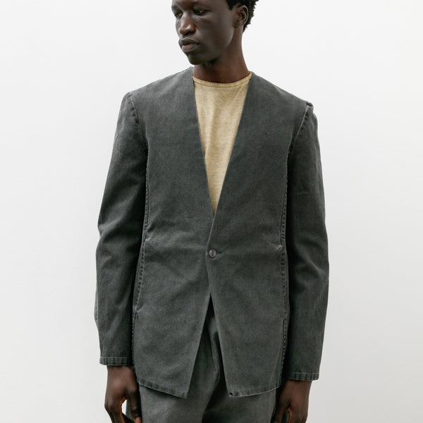 Gabriela Coll Garments No. 63 Canvas Folded Jacket Washed Black