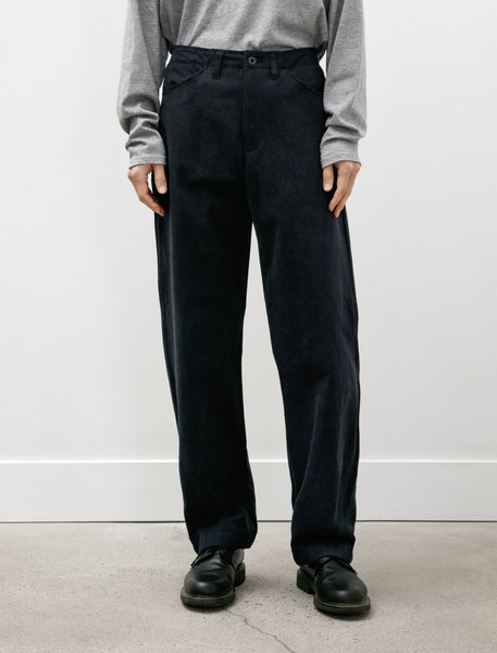 Evan Kinori Four Pocket Pant Organic Cotton Weathercloth Indigo