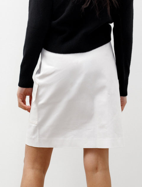 Acne Studios Sirenk Skirt Dirty White