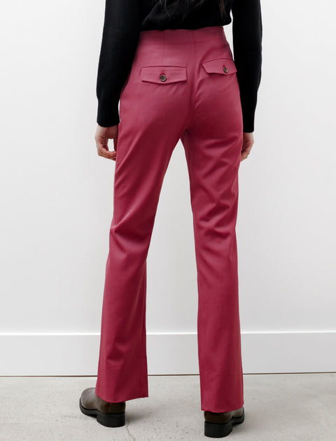 Our Legacy Sharp Trousers Pink Fluid Wool