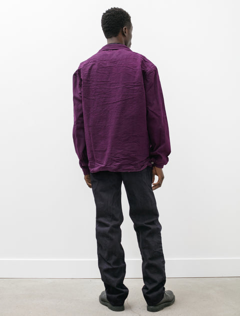 Tender 132 Wide Jeans 16oz Selvage Denim Hadal Purple