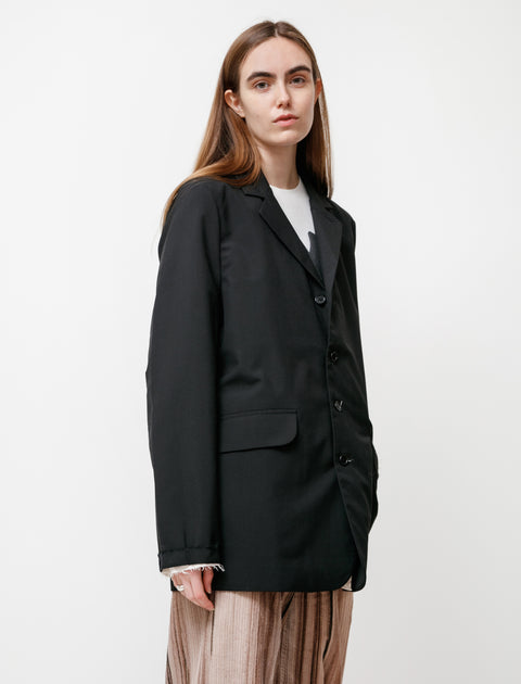 Camiel Fortgens Casual Suit Jacket Wool Black