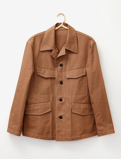 Lemaire Field Jacket Pale Brown