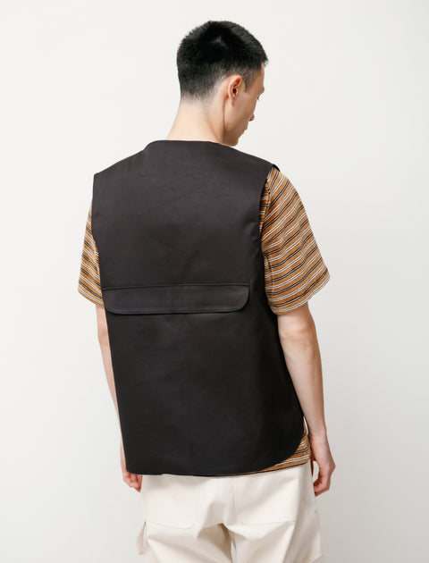 Camiel Fortgens Zip Vest Black