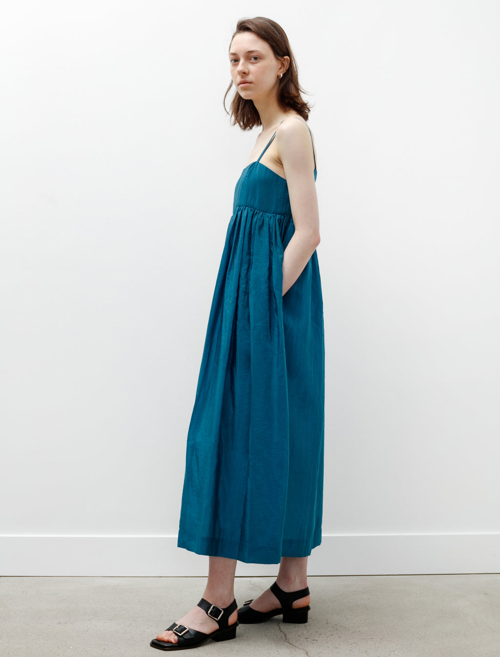 Sara Lanzi Sundress Ripstop Turquoise – Neighbour
