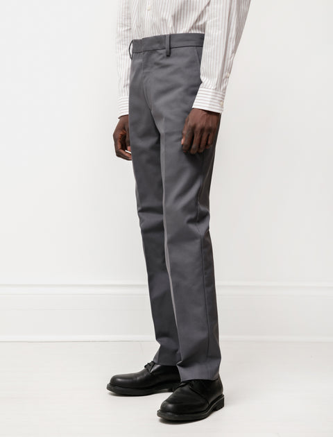 Acne Studios Trousers Cotton Twill Grey