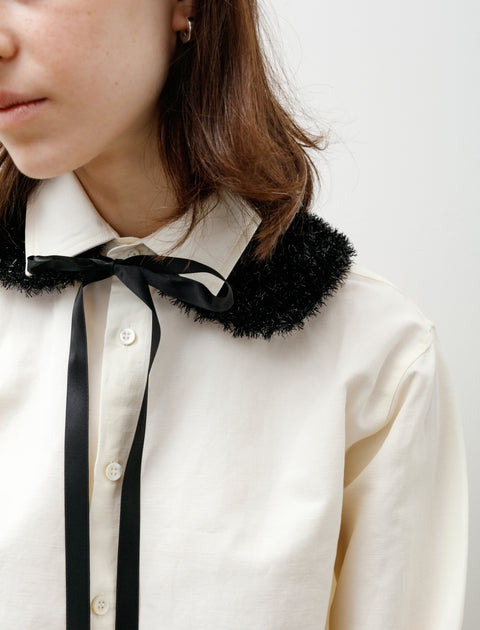 Hiro Yamamoto Metallic Yarn Collar