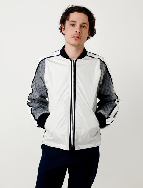 Childs Spray Bomber Navy/Mixed Reversible