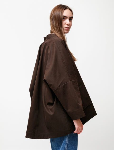 Cristaseya Cotton Kimono Cardigan Brown