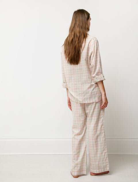 Rest Sleepwear Women's Pyjama Set Primavera Plaid