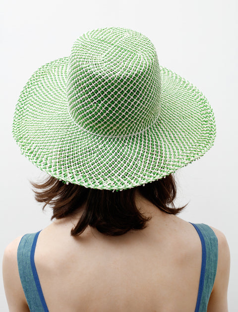 Cawley Pilgrim Hat Green/White