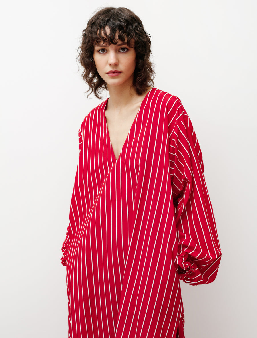 red and white kaftan dress Kaftan Dress - Wedding Guest & Formal Evening - Cape Sleeves Gold Floral Embroidery - Chiffon - US 6