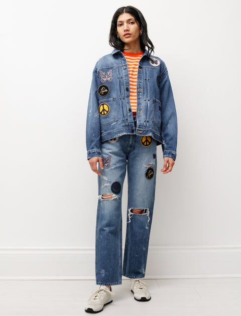 Needles Assorted Patches Jean Jacket