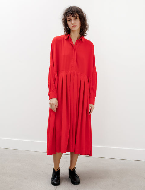 Casey Casey Waga Box Dress Voile Red