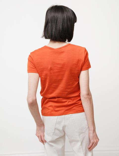 Sunspel Classic Crew Neck T-Shirt Burnt Orange