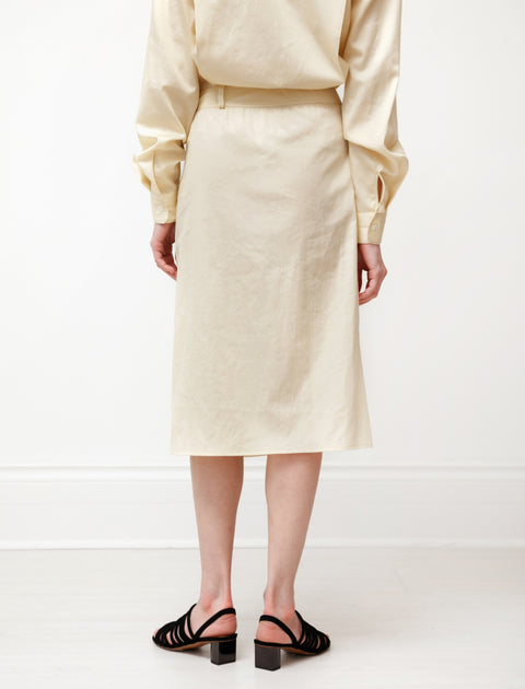 Lemaire Two Pockets Dress Cream