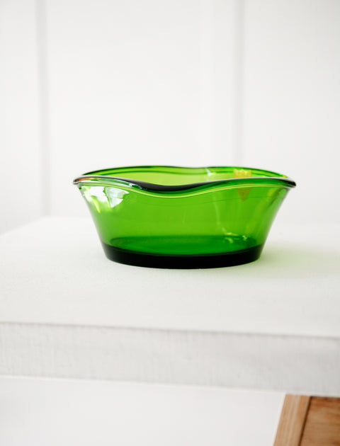 Bayel French Green Glass Bowl