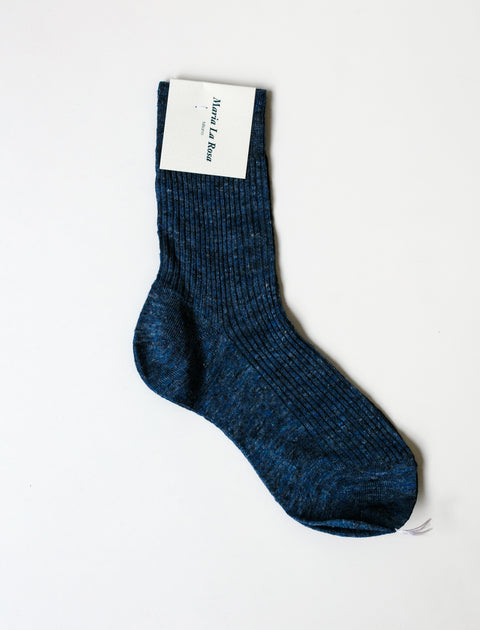 Maria La Rosa Linen Melange Socks