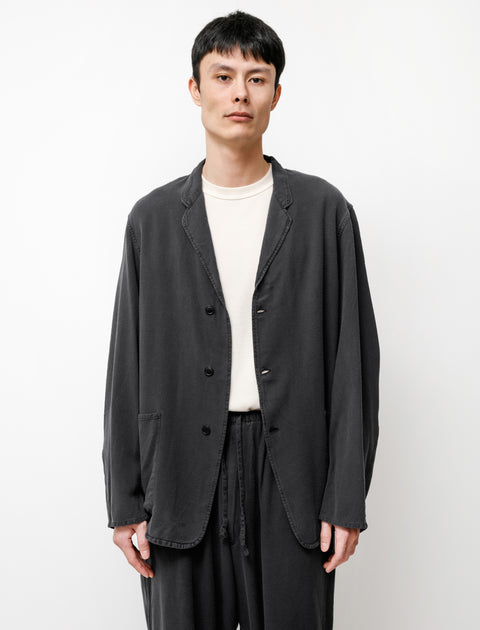 Comoli Silk Flannel Jacket Fade Navy – Neighbour