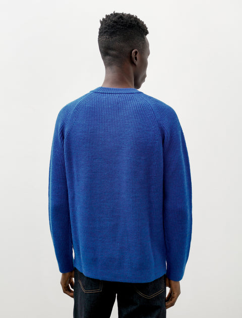 Norse Projects Roald Cotton Wool Cobalt