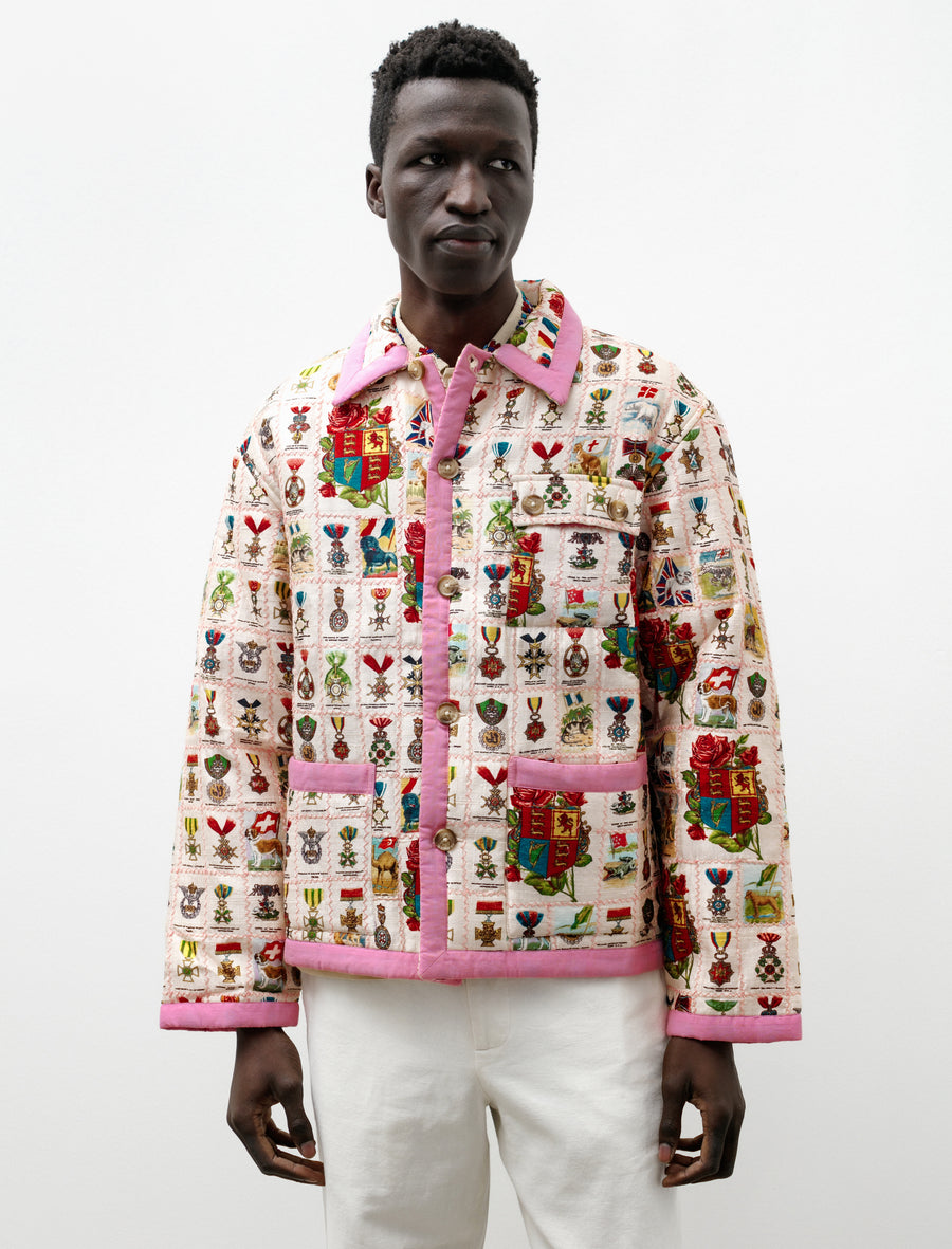 Tobacco Signet Quilt Jacket - Main Image