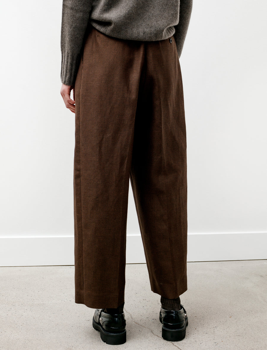 販売スペシャル Frank Leder TUCK WIDE WOOL EASY PANTS - パンツ