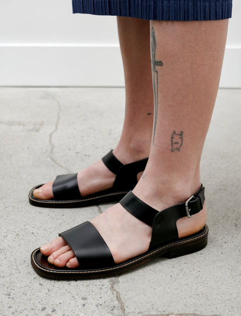 Lemaire Classic Sandals Black