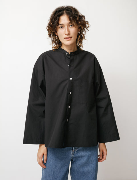 Cristaseya Japanese Dry Cotton Pyjama Shirt Black