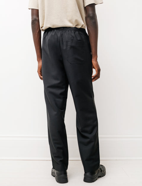 Acne Studios Loose Fit Suit Trousers Black