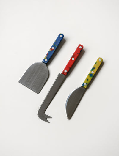 Cheese Knives Set Multicolour