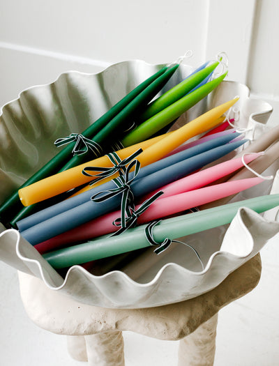 Pair of Taper Candles 12"