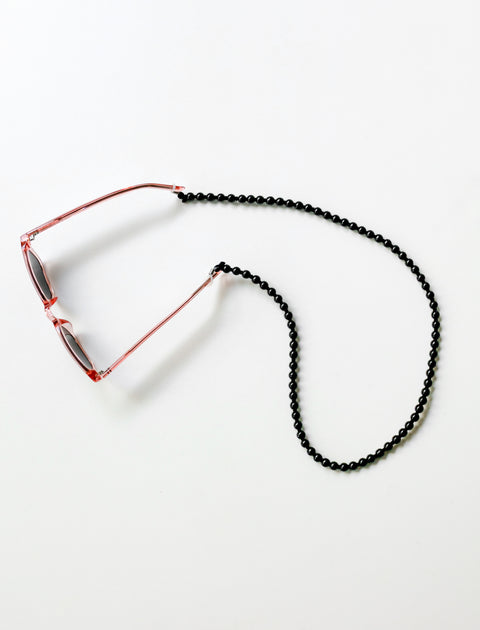 Ina Seifart Perlen Glasses Holder Black/Black