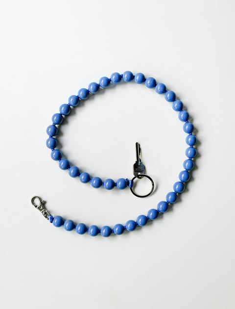 Ina Seifart Thick Perlen Keyholder Long Blue/Blue