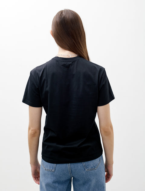 Sunspel Boy Fit T-Shirt Black