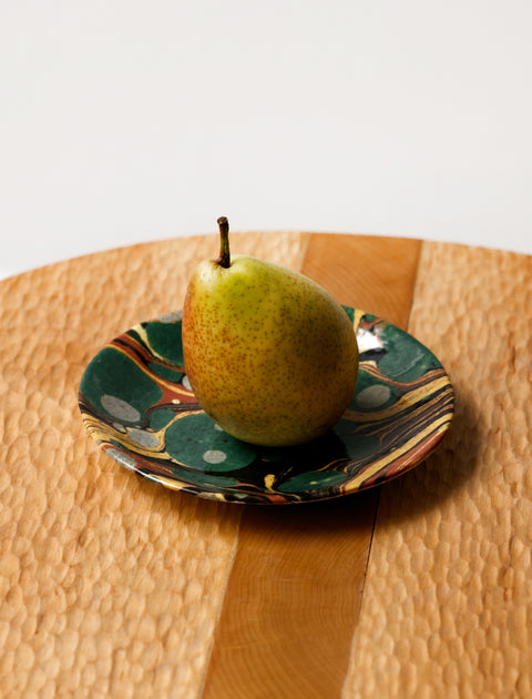 Green Marble Saucer