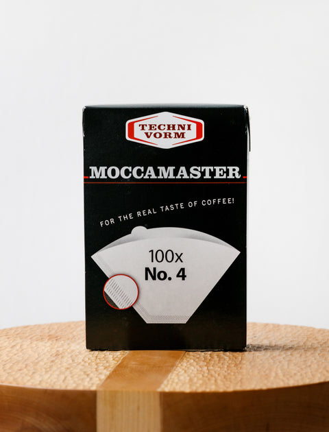Moccamaster #4 Coffee Filters White Paper