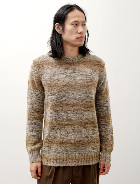 Norse Projects Sigfred Space Dye Heathland Brown